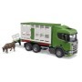 Bruder camion transport bovine Scania Super 560R
